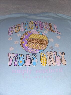 Simply Southern Women’s XL Volleyball Vibes t-shirt